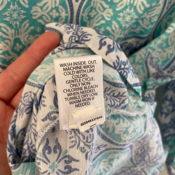 Croft and Barrow paisley tunic - Picture 6 of 10